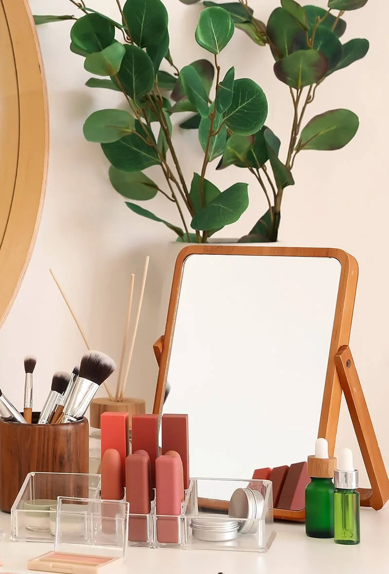 Cosmetic products background