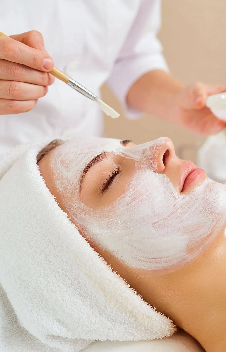 Facial care product user